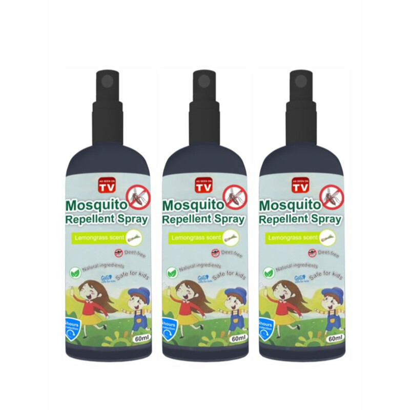

AS SEEN ON TV DEET-Free Mosquito Repellent for Children 3pck