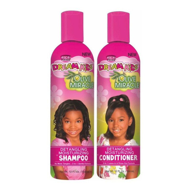 

Generic African Pride Detangling Moisturizing Shampoo & Conditioner, 2 x 355ml