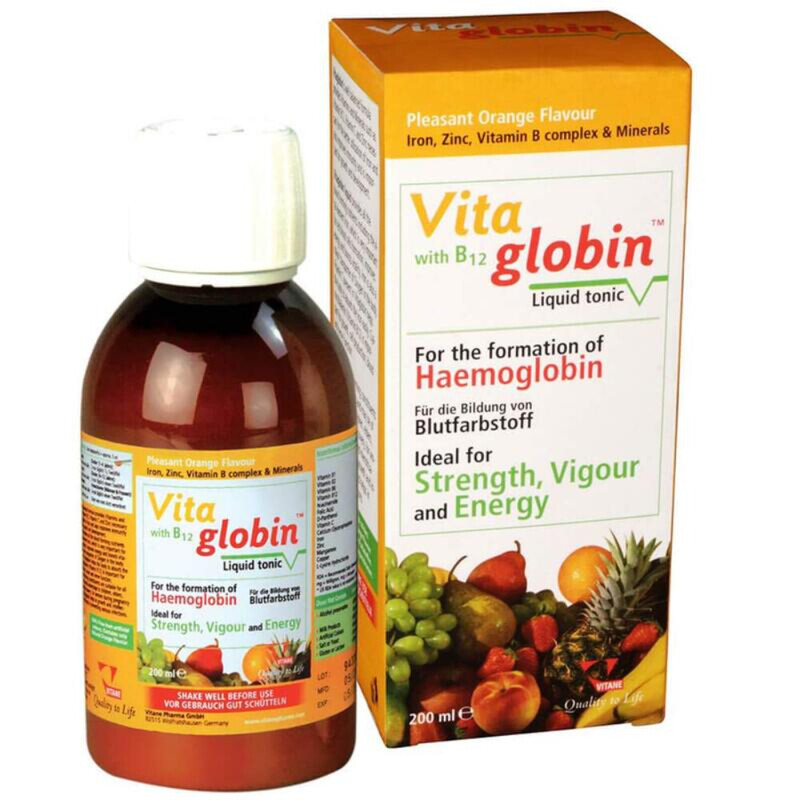 

Generic VITAGLOBIN SYRUP 200ML