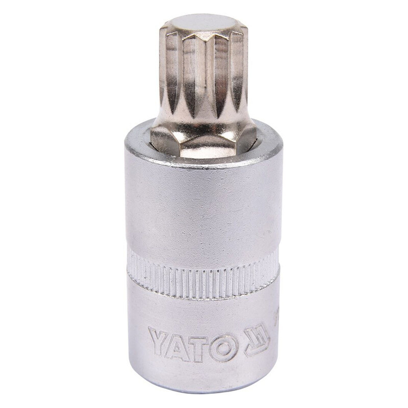 

YATO Socket Bit 1/2" Spline M14 L 50mm YT-04345