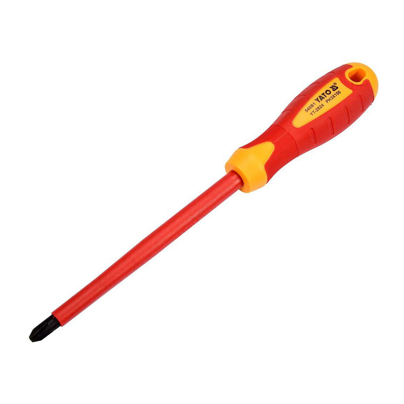 

YATO Insulated Philips Screwdriver PH3x150mm VDE-1000V YT-2824