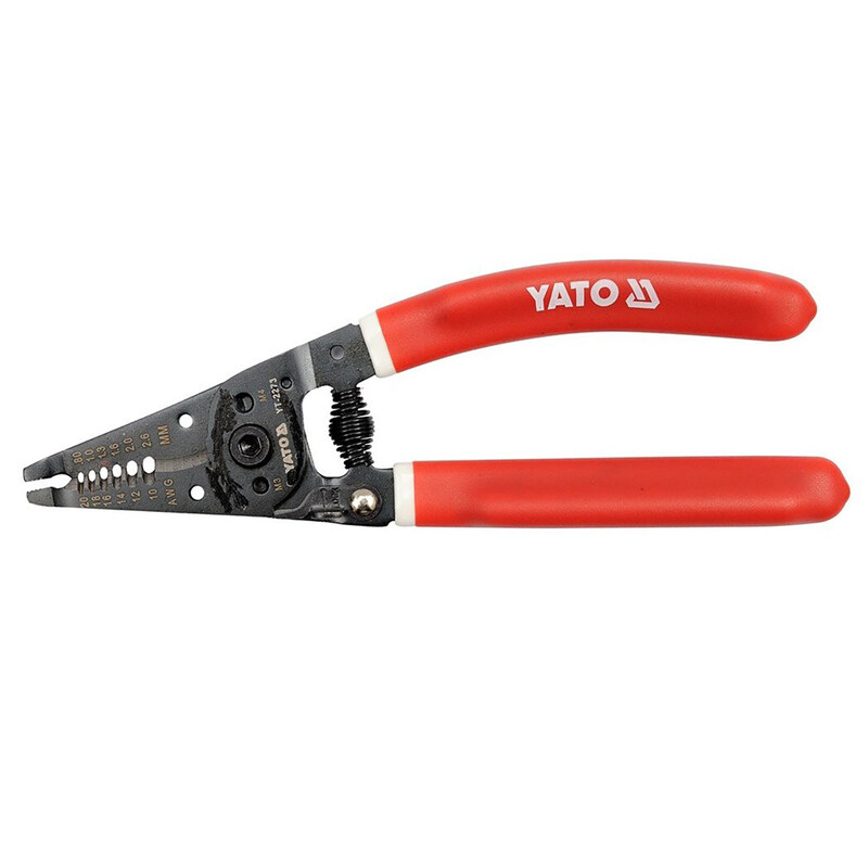 

YATO Wire Stripping Pliers 0.8-2.6Mm2 YT-2273