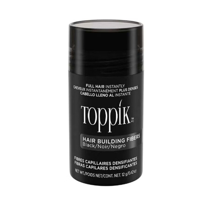 

Generic Toppik Hair Building Fibers Black for All Hair Types, 12g