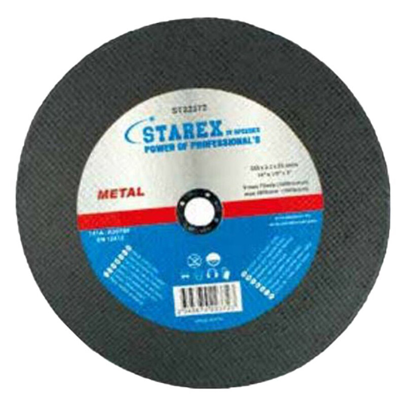 

Starex Metal Cutting Disc 405x3.2x25.4mm Flat Center ST22373