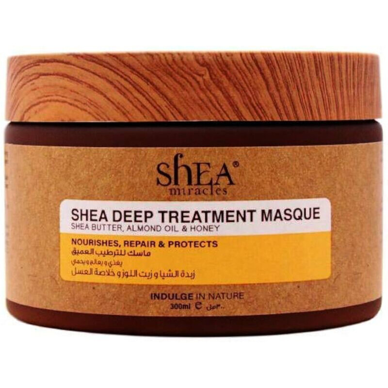 

Generic Shea Miracles Shea Hair Masque Almond Oil & Honey 300 Ml