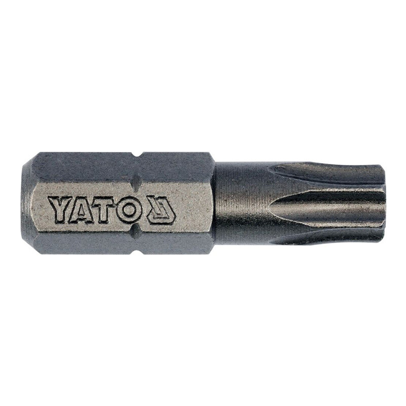 

YATO Screwdriver Bits 1/4"x25mm Torx T30 10pcs/Box YT-78146