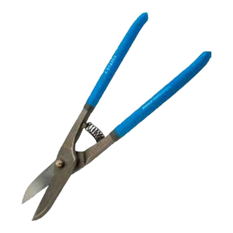 

Tin Snip 8"(260gms) WithSpring UK Model Drop Forged D/Dip Handle B/Card Starex