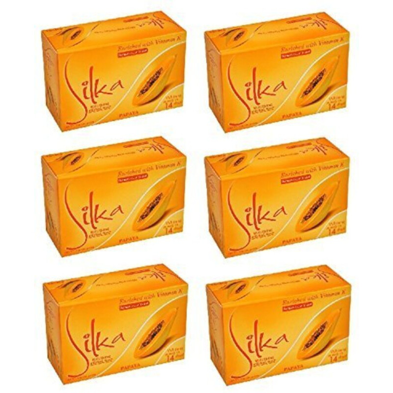 

Generic Silka Papaya & Herbal Soap, 6 x 135g