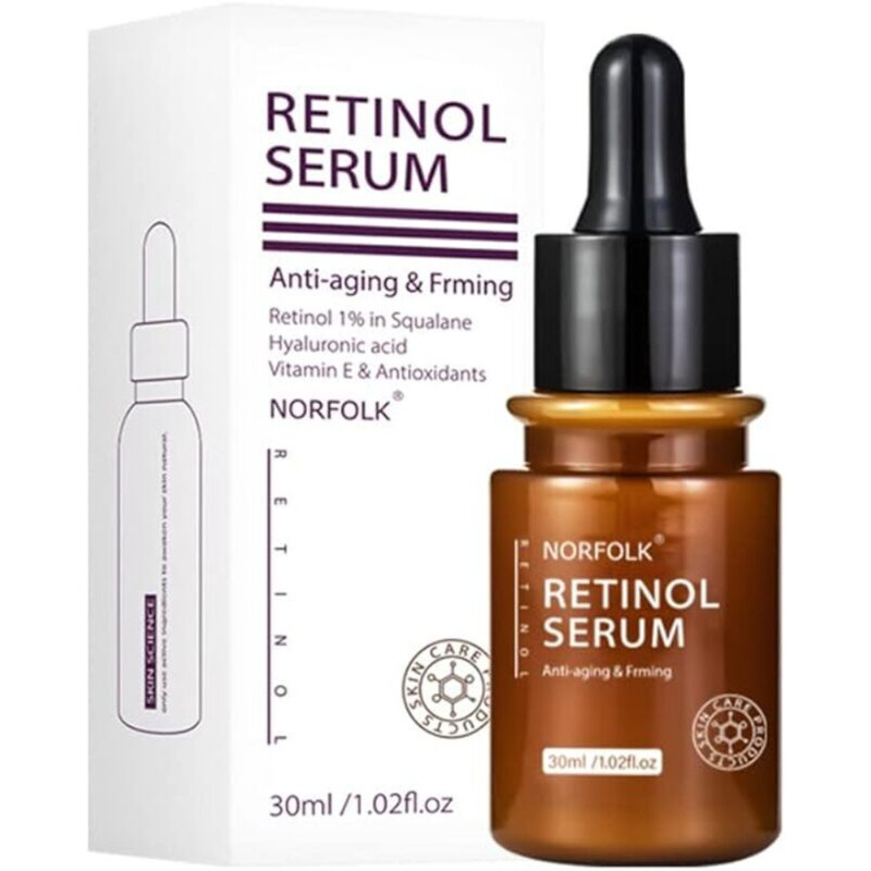

Generic Retinol Anti Aging Face Cream & Essence, Vibrant Glamour Retinol Serum,Containing Hyaluronic Acid, Retinol and Vitamin E, Firming Lifting Anti-aging R