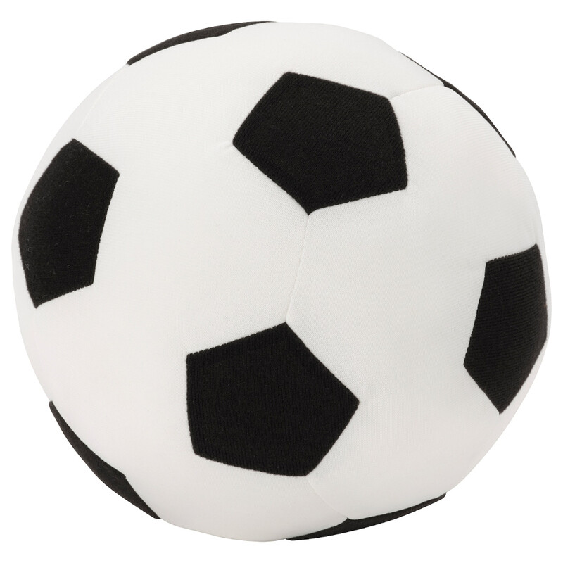 

Generic Soft Toy Motor Skills And Coordination Football/Black White