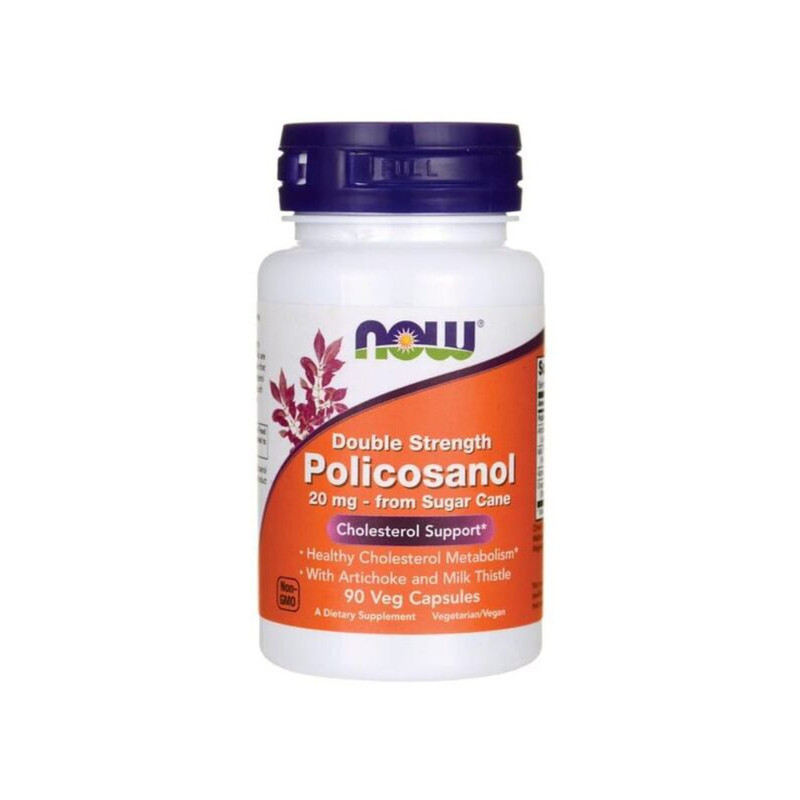 

Generic Now Foods Double Strength Policosanol Dietary Supplement, 20mg, 90 Veg Capsules