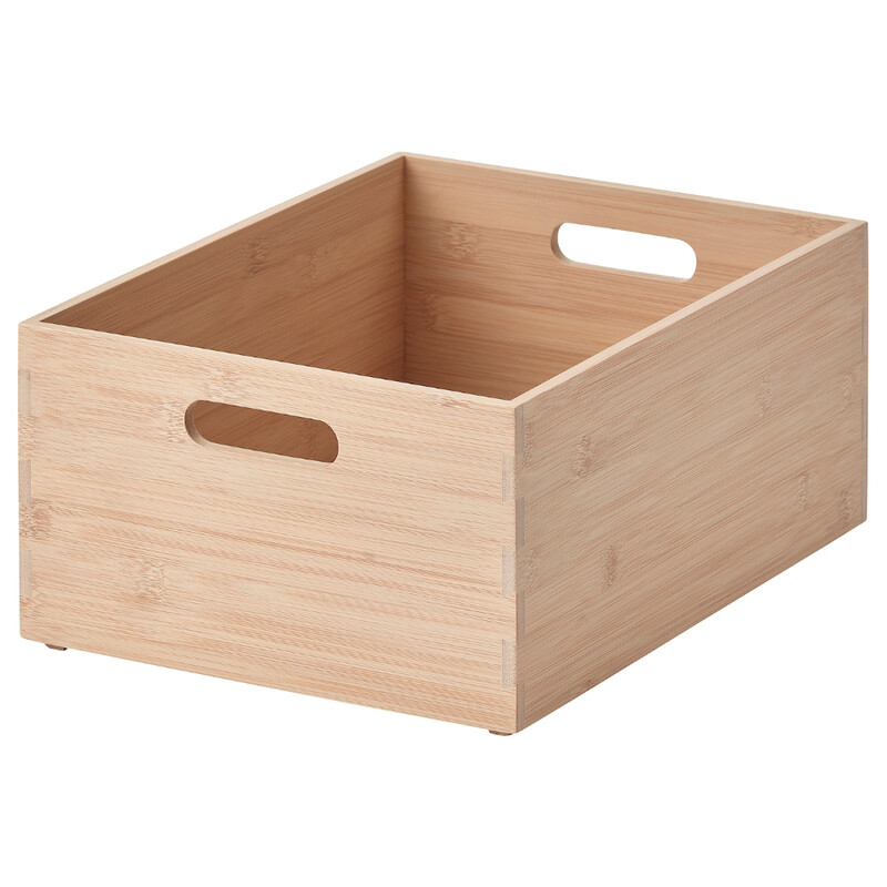 

Generic Storage Box Light Bamboo 24X32X15cm
