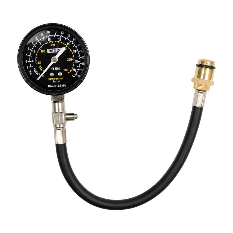

YATO Flex - Drive Compression Tester 21BAR with Threaded Adaptor YT-7301 PL