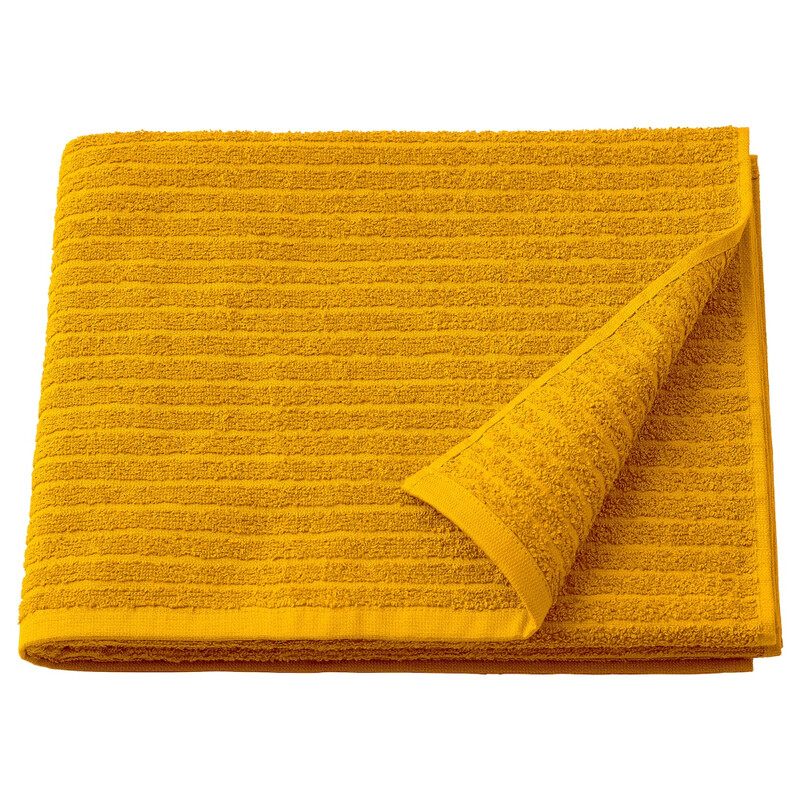 

Generic Bath Towel Golden-Yellow 70X140cm