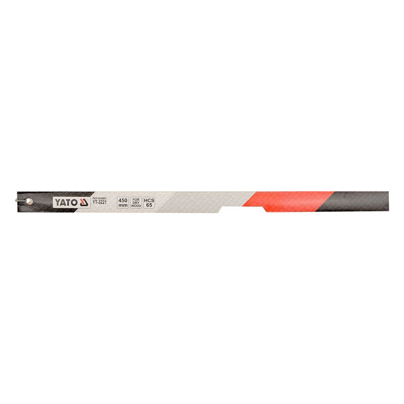 

YATO Bow Saw Blade 18" (450mm) HCS65 Dry Wood Colour Sleeve YT-3221