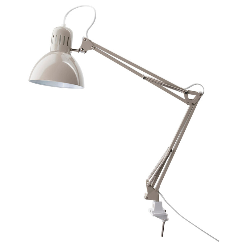 

Generic Work Lamp Can Easily Direct The Light Beige