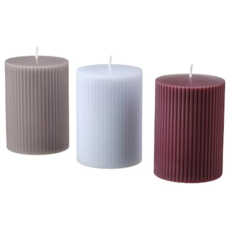 

Kopparlönn KOPPARLONN Scented pillar candle, 30 hr Pack Of 3