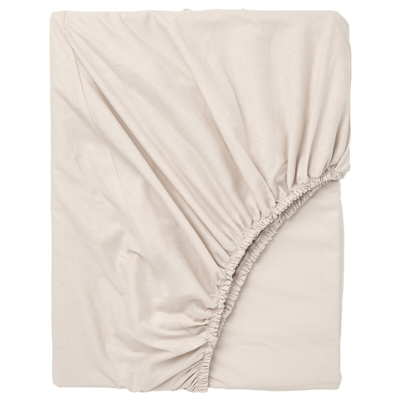 

Generic Fitted Sheet Beige 140X200cm