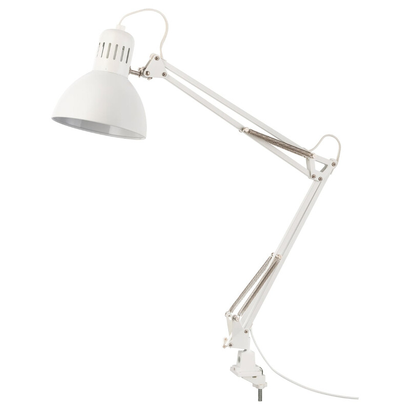 

Generic Work Lamp Easily Direct The Light Where You Want White