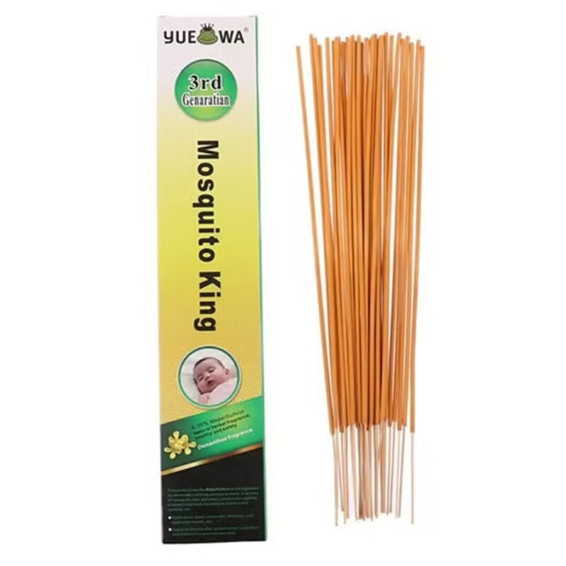 

Yuewa Mosquito Incense Repellent Sticks Non Toxic & DEET Free Anti- Mosquitos Repellent Incense Sticks Use Outdoor