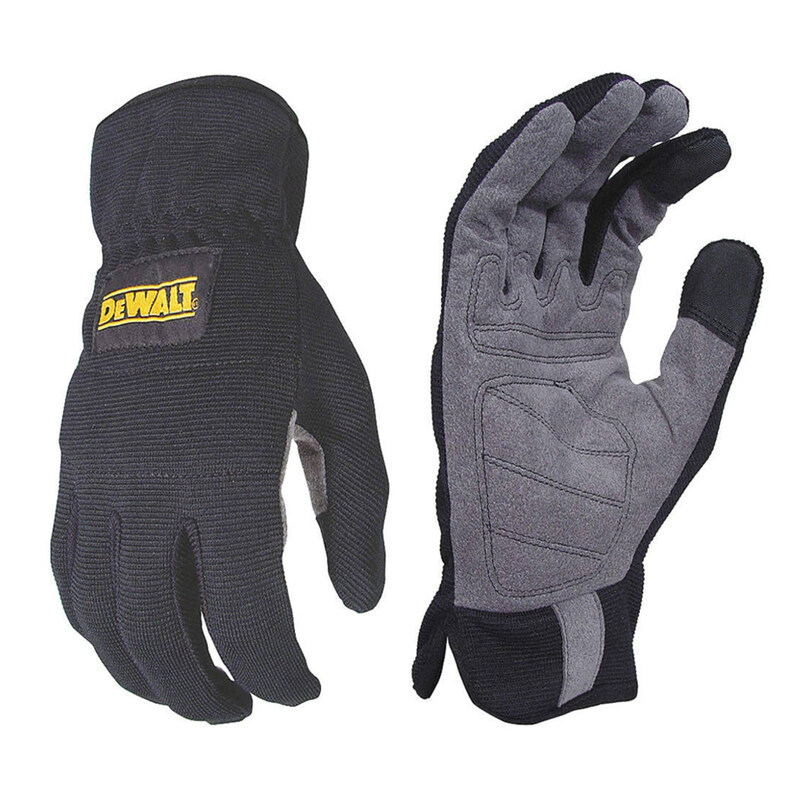 

Safety Work Gloves Padded Palm Rapid Fit DPG218L Dewalt
