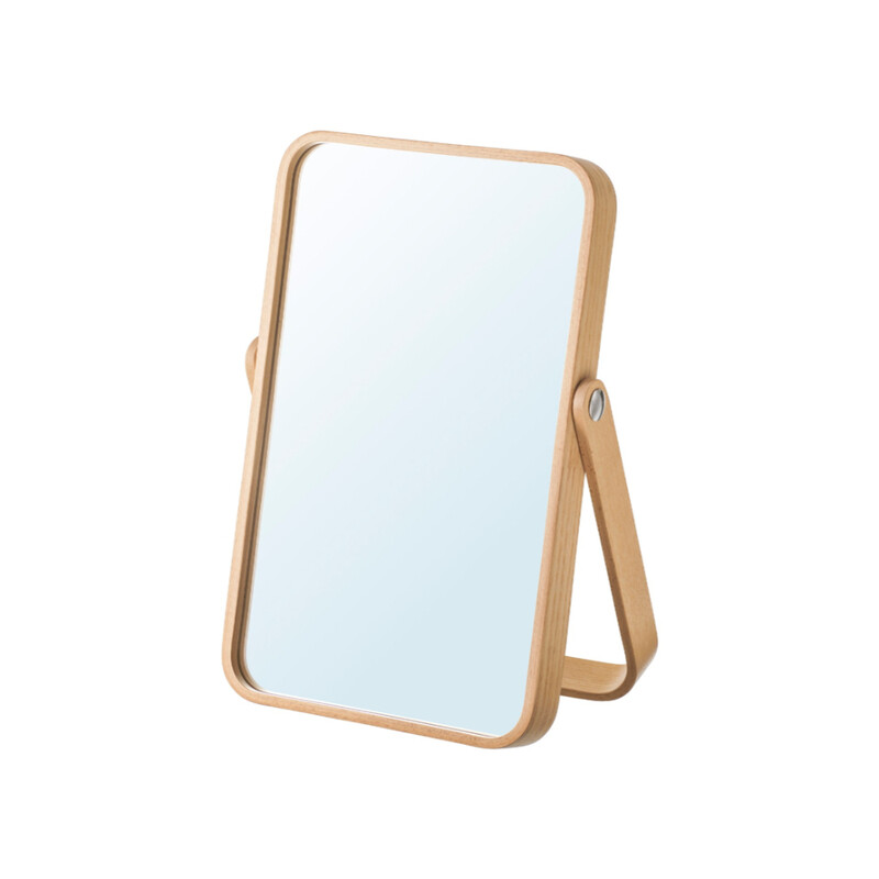 

Generic Table mirror, White 27x40 cm