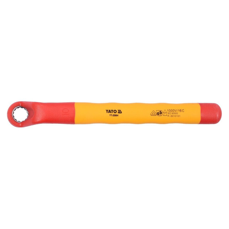 

YATO Insulated Ring Wrench 10mm VDE-1000V YT-20984