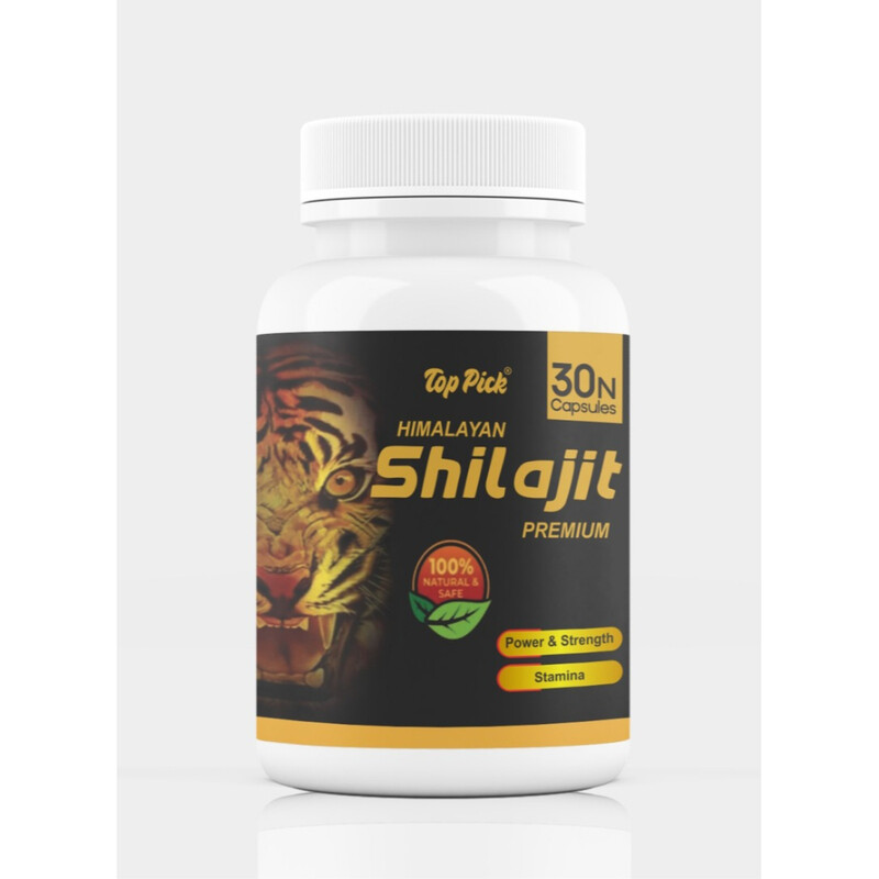 

Top Pick Himalayan Shilajit Premium Power & Strength Stamina