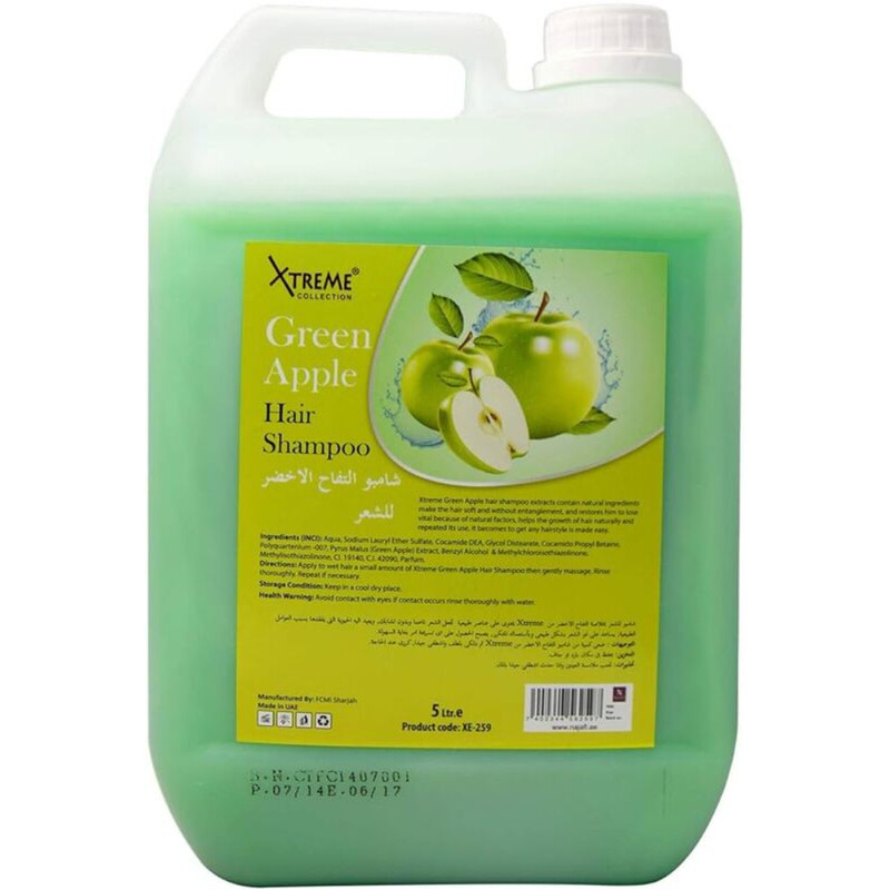 

Generic Xtreme Collection Green Apple Shampoo 5Ltr