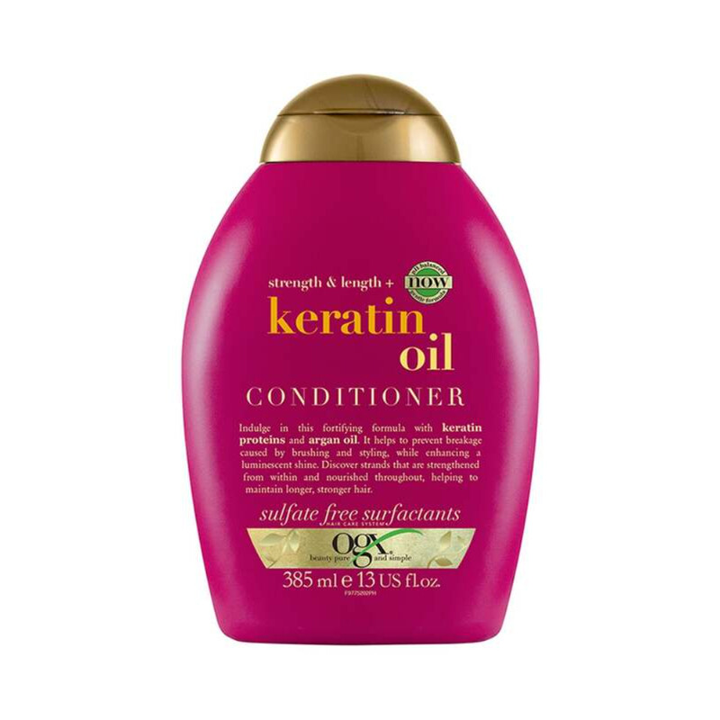 

Generic Ogx Keratin Oil Conditioner for All Hair Types, 385ml