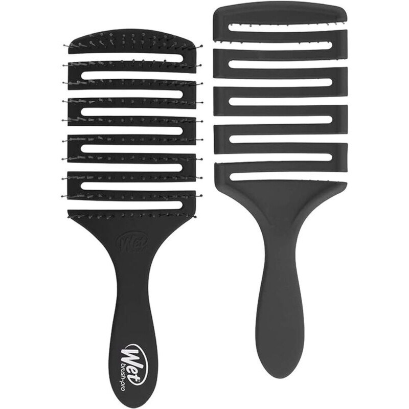 

Generic Wet Brush Pro Flex Dry Paddle Hair Brush Black