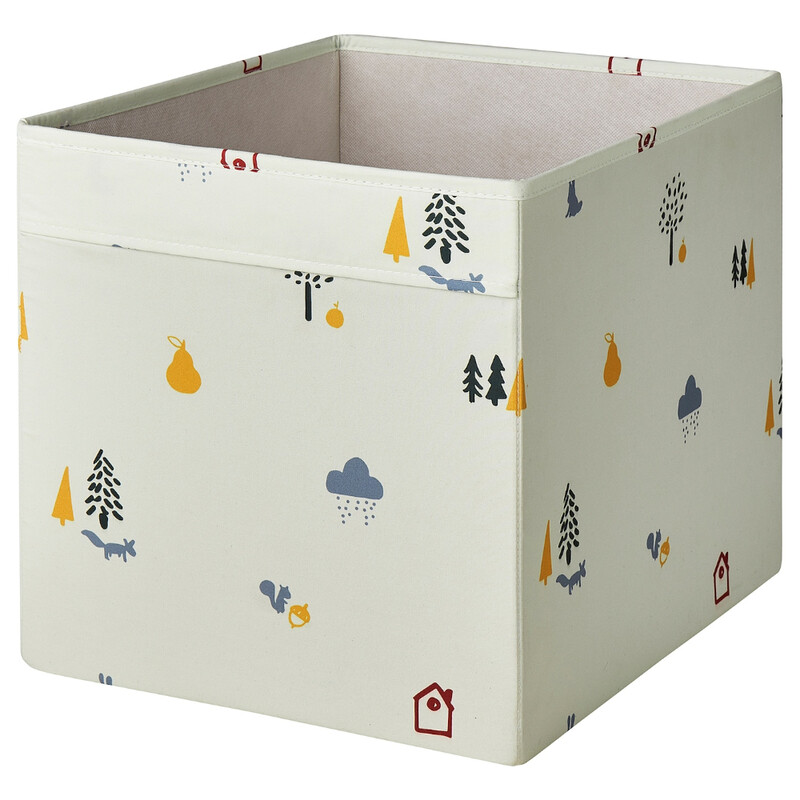 

Generic Box Forest Animal Pattern/Multicolour 33X38X33cm