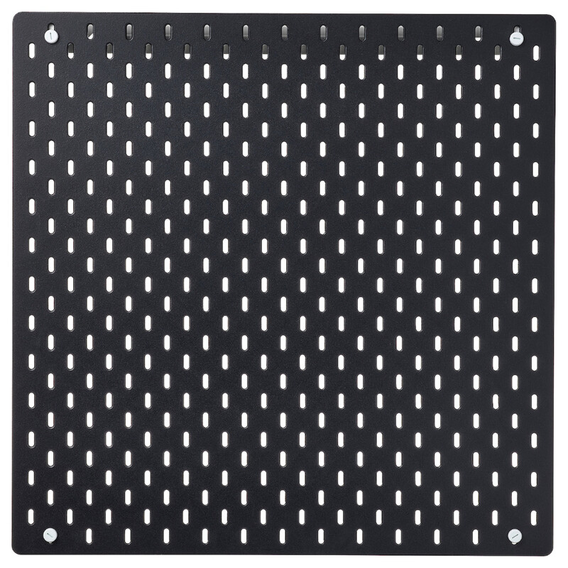 

Generic Pegboard Suit Your Needs And Create A Personal Storage Black 56X56cm