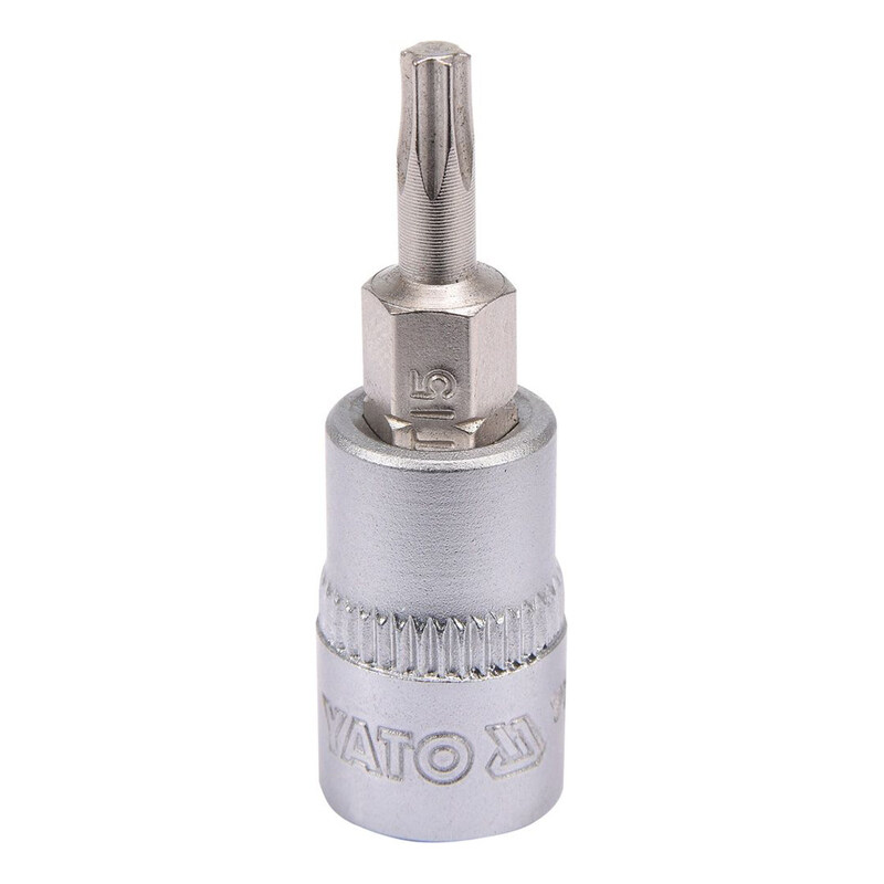 

YATO Socket Bit 1/4" Torx T15 L 37mm YT-04303