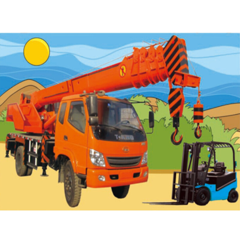 

Generic Heavy-Duty Crane - Exciting Jigsaw Puzzle for Builders