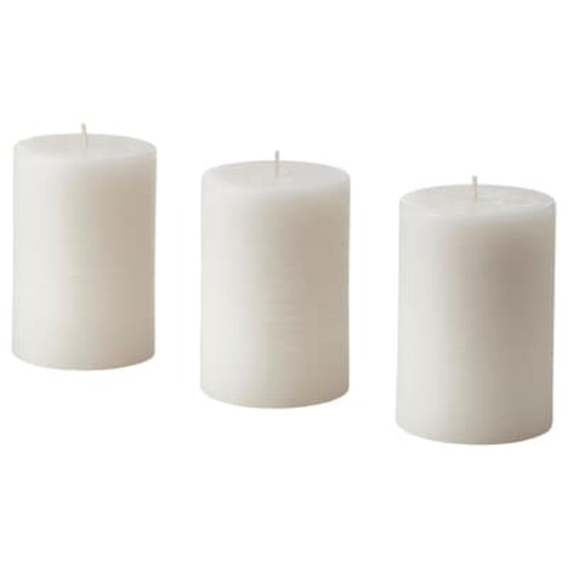 

ADLAD Scented pillar candle, 30 hr Pack Of 3