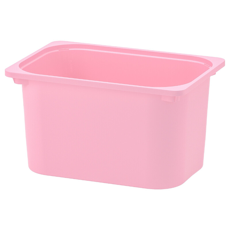 

Generic Storage Box Fits In Trofast Frames Can Be Stacked Pink 42X30X23cm