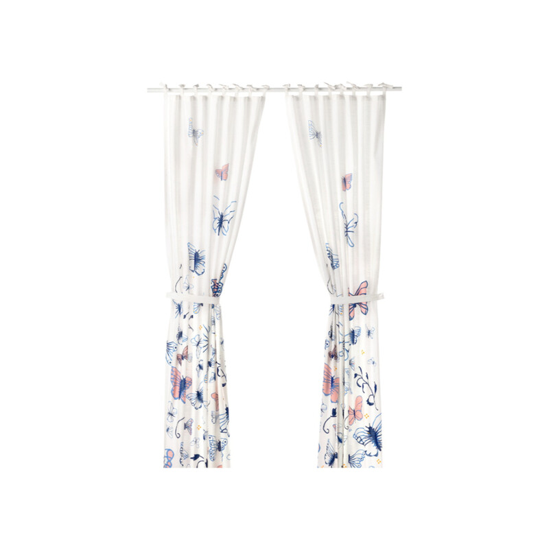 

Generic Curtains with tie-backs, 1 pair, 120x300 cm