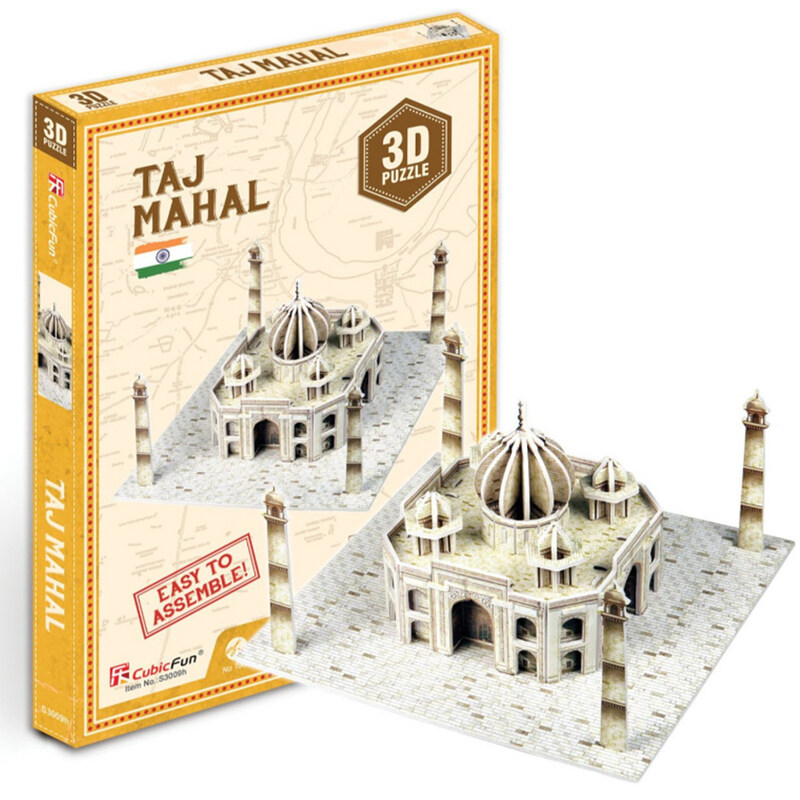 

Generic Cubicfun Taj Mahal 3D Puzzle (39 Pieces)