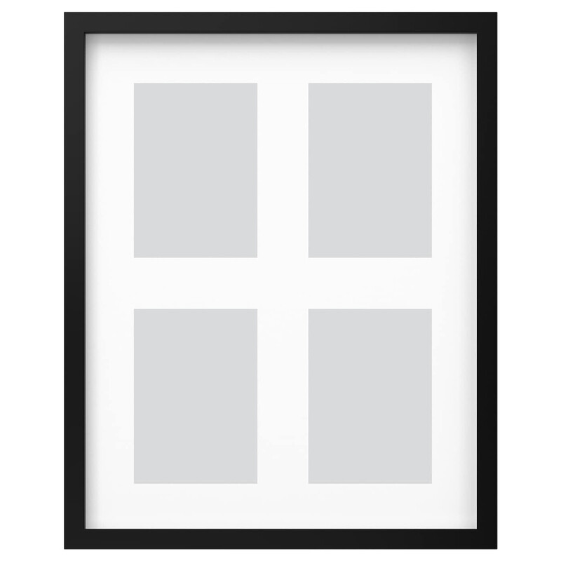 

Generic Frame For 4 Pictures Black 40X50cm