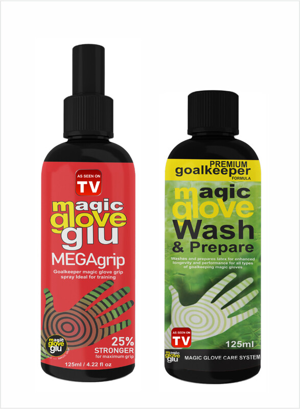 

Generic Magic Gloveglu Ultimate Glove Care Kit Glove Glue Mega Grip & Wash Combo 2x125ml