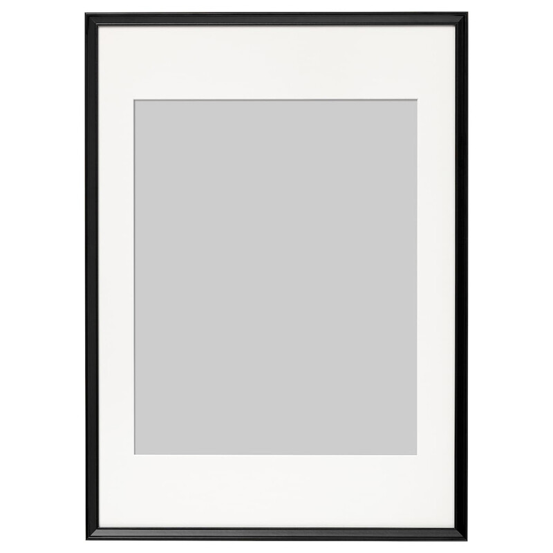 

Generic Frame Ideal To Use With Alfta Adhesive Hook Black 50X70cm