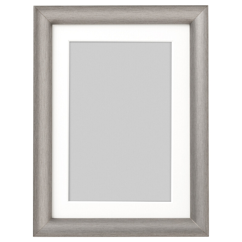 

Generic Frame Silver-Colour This Frame Is Ideal To Use With Alfta Adhesive Hook 13X18cm