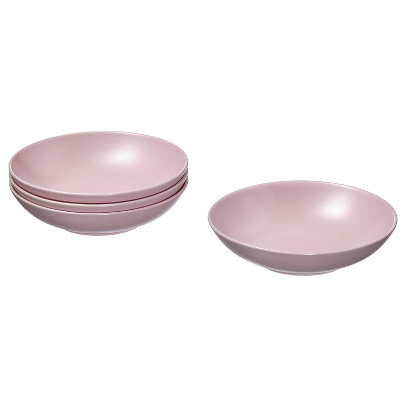 

Generic Deep Plate Matt Light Pink 19cm
