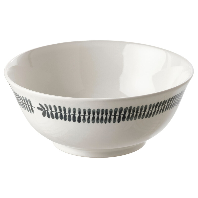 

Generic Bowl Timeless Tableware With A Traditional Style White/Patterned 20cm