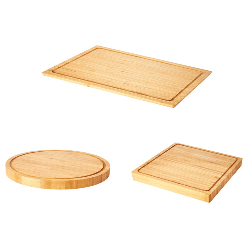 

Generic Chopping Board Set Of 3 Bamboo