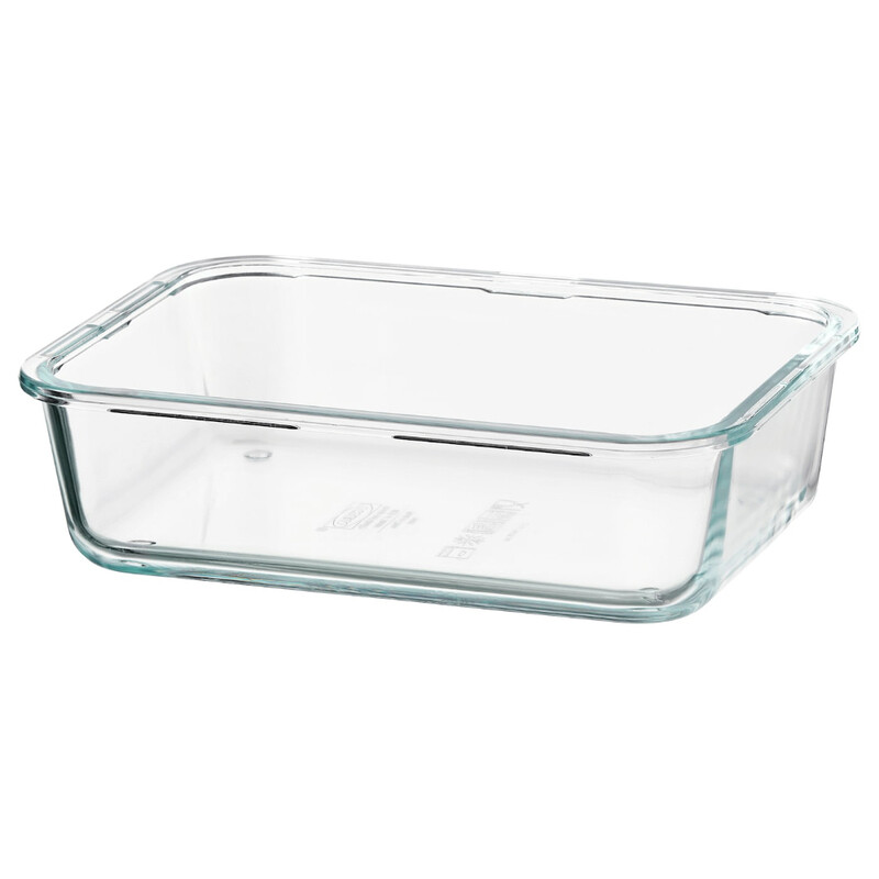 

Generic Food Container Made Of Oven Safe Glass 1.0L