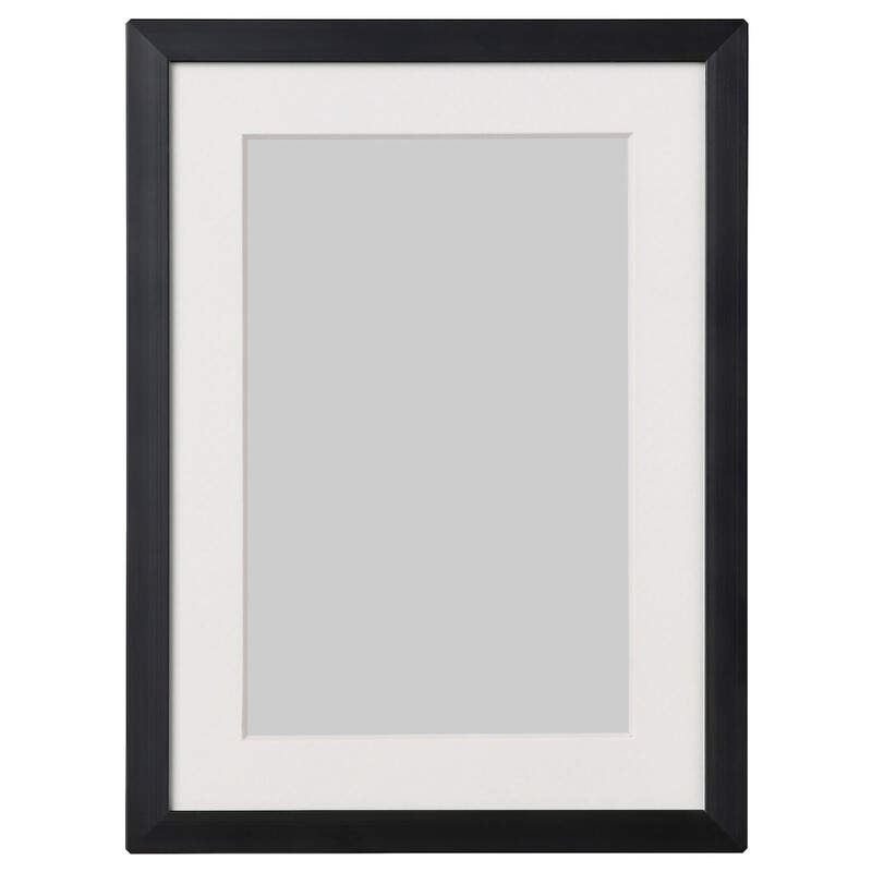 

Generic Frame Ideal To Use With Alfta Adhesive Hook Black 13X18cm