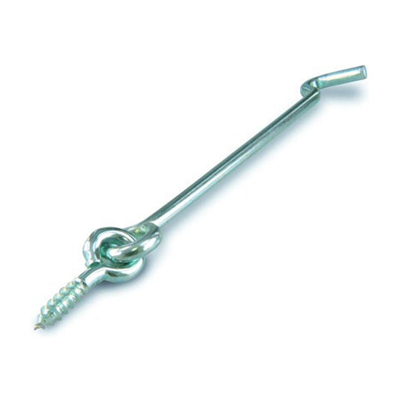 

Generic suki suki 6152123 Haken Torbefestigung, Piton verzinktem Stahl 120 x 4.4 mm teilig