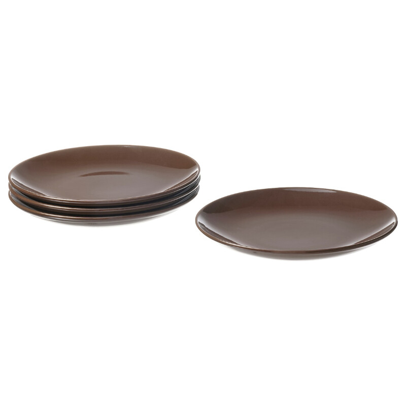 

Generic Side Plate Glossy Brown 20cm